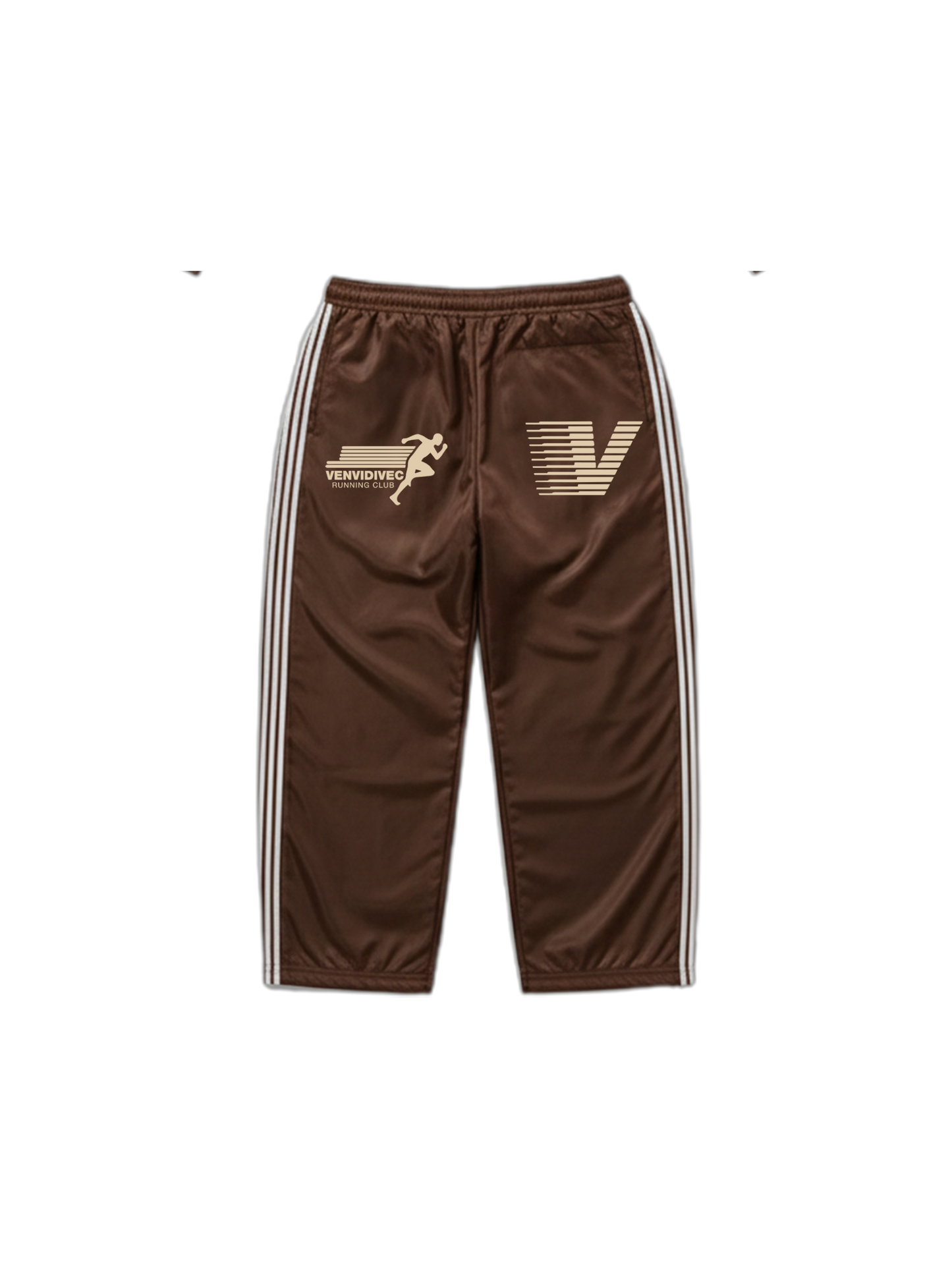 Brown Track Pants