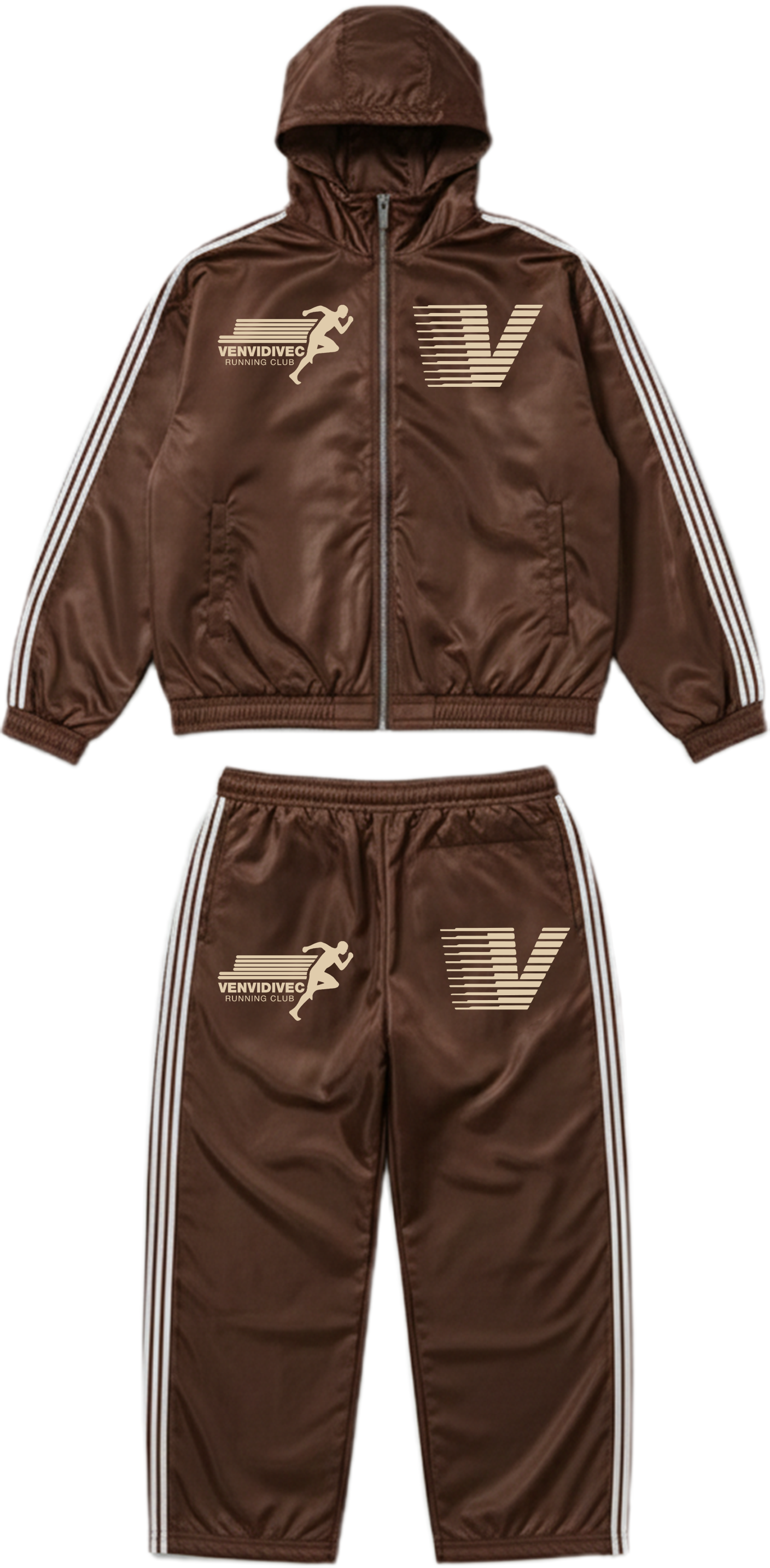 Brown Running Club Set