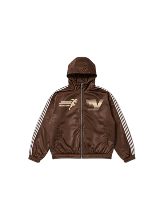 Brown Track Jacket